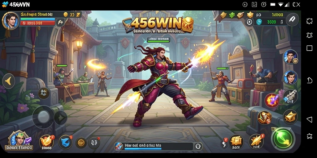 Tampilan gameplay 456WIN yang menakjubkan dan mendetail.