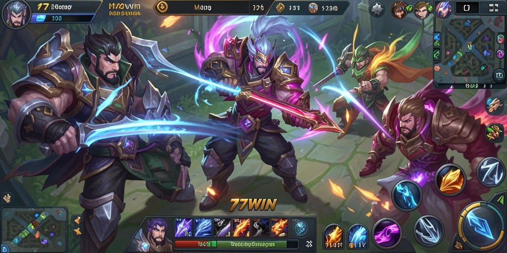 Tampilan menarik dari gameplay 77WIN yang penuh aksi.