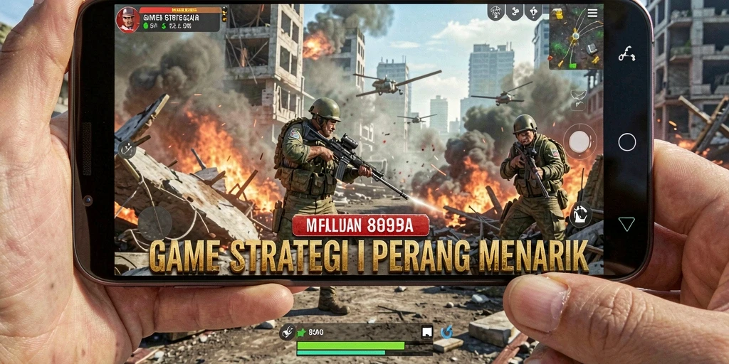 Tangkapan layar utama 898A menunjukkan aksi strategi mendebarkan.