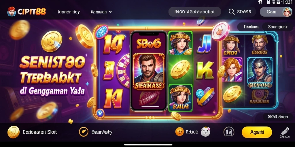 Screenshot utama CIPIT88 menampilkan gameplay slot yang mengasyikkan.