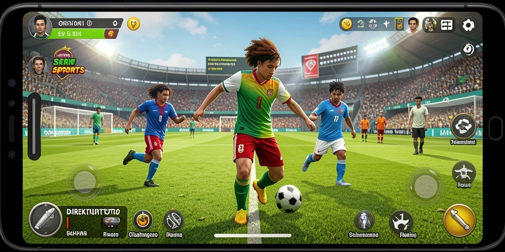 Screenshot menunjukkan gameplay mendebarkan dari DIREKTURTOTO.