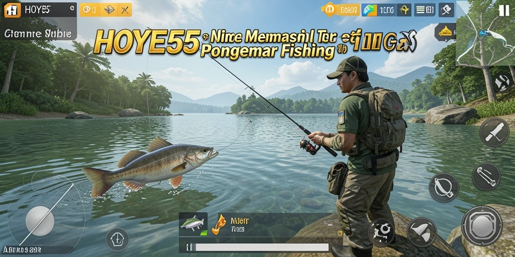 Tampilkan pengalaman memancing yang menakjubkan di HOYE55.