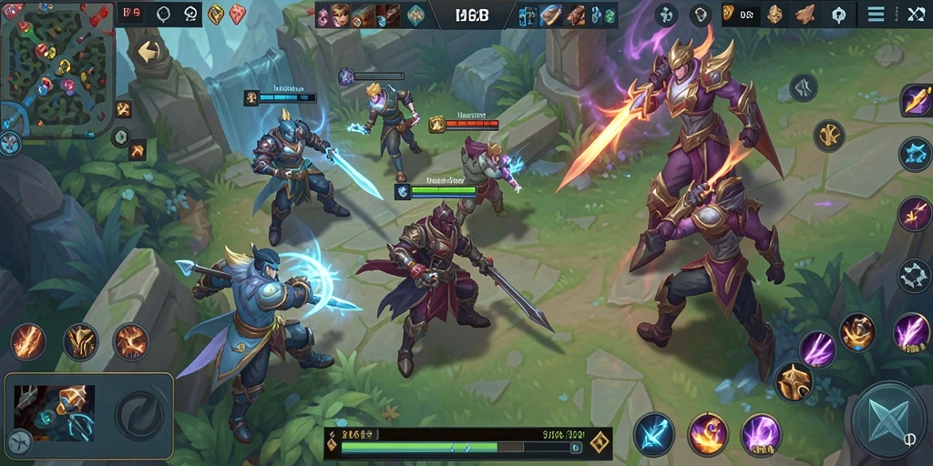 Gameplay seru IMBAJP dalam aksi penuh intensitas.