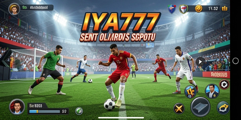 Tampilan menarik dari IYA777 saat gameplay olahraga.