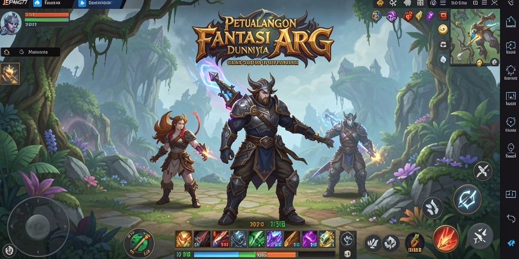 Tampilan gameplay JEPANG77 menampilkan pertarungan seru dan aksi mendebarkan.