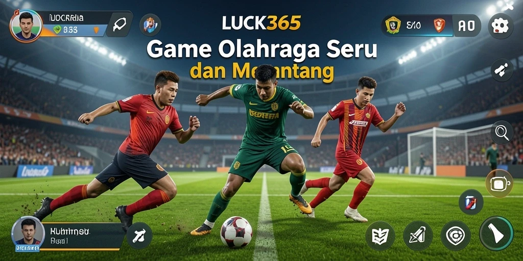 Tampilan gameplay LUCK365 yang menegangkan dan mendebarkan.
