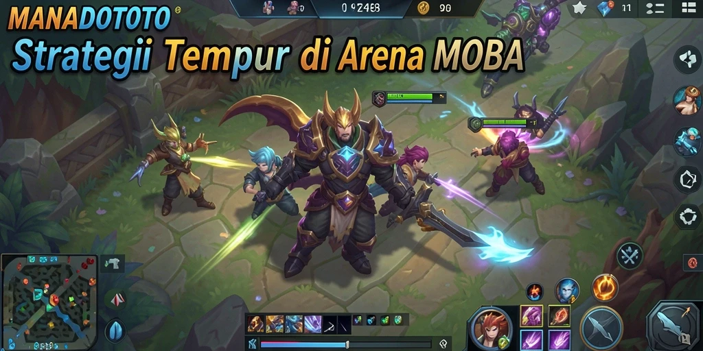 Screenshot gameplay <strong>MANADOTOTO</strong> yang menampilkan aksi pertempuran menarik.