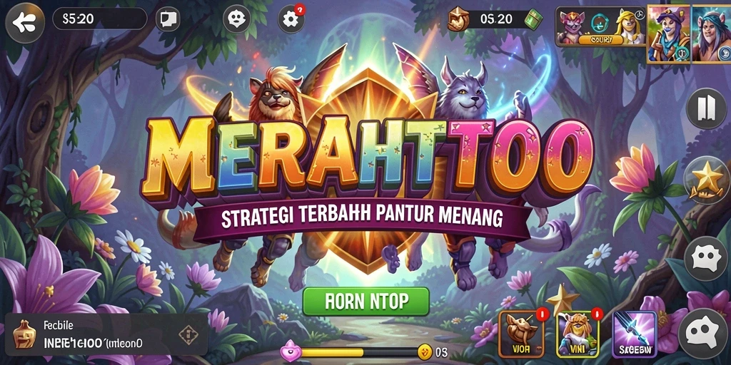 Tampilan gameplay <strong>MERAHTOTO</strong> yang menampilkan taktik dan strategi.