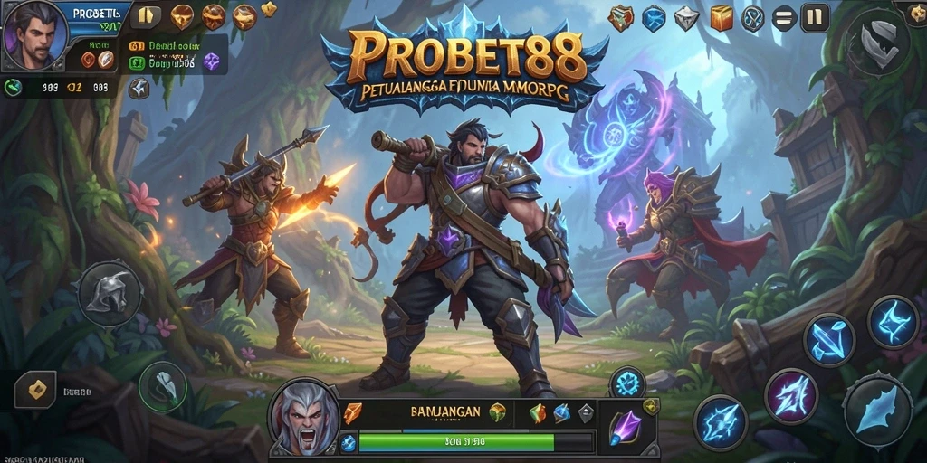 Tampilan gameplay <strong>PROBET88</strong> yang menakjubkan dan mendebarkan.