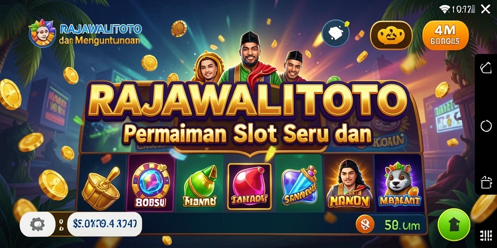 Tampilan gameplay RAJAWALITOTO yang menarik dan dinamis.