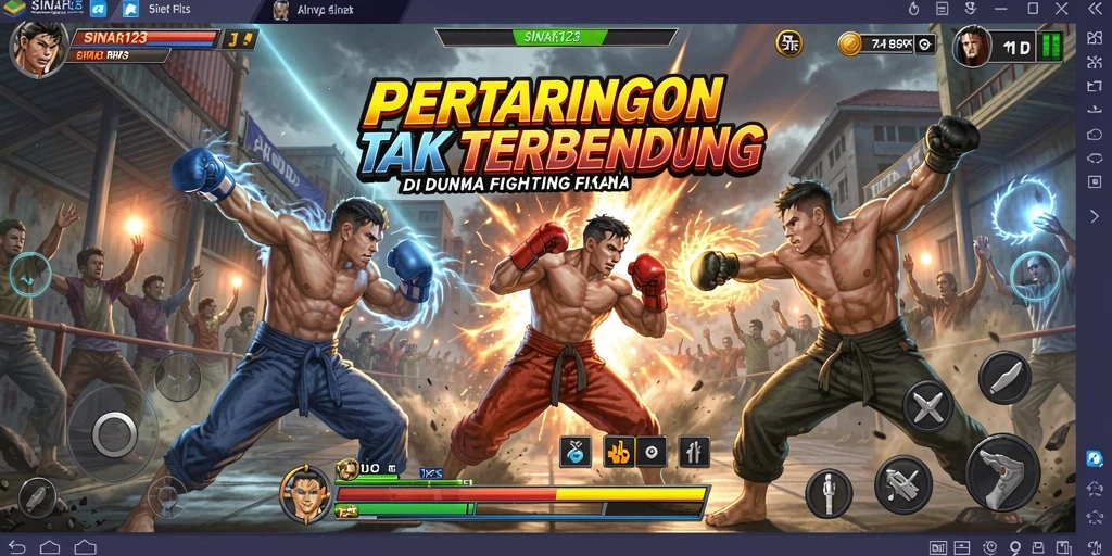 Tampilan aksi pertarungan yang mendebarkan di SINAR123.