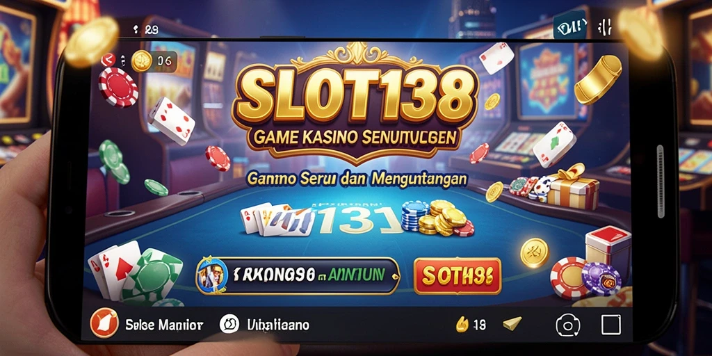 Tampilan seru dari gameplay Kasino di SLOT138.